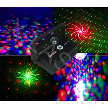 Laser Light with LED MP3 Remote Control Party Lights